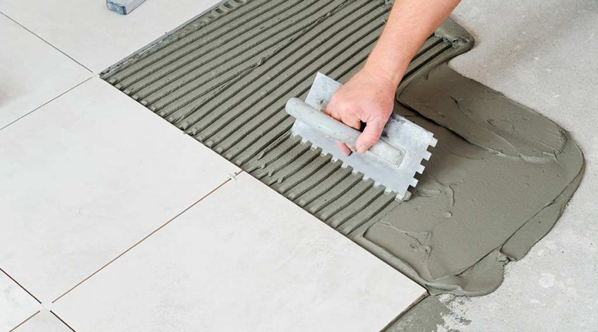 FLOOR AND WALL TILING